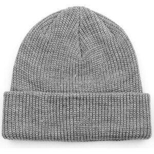 Chic Grey Knit Beanie Hat for Men and Women - Cozy & Versatile Winter Wear